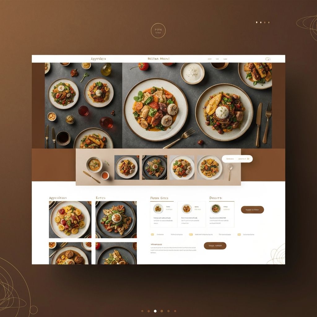 Urban Eats website preview